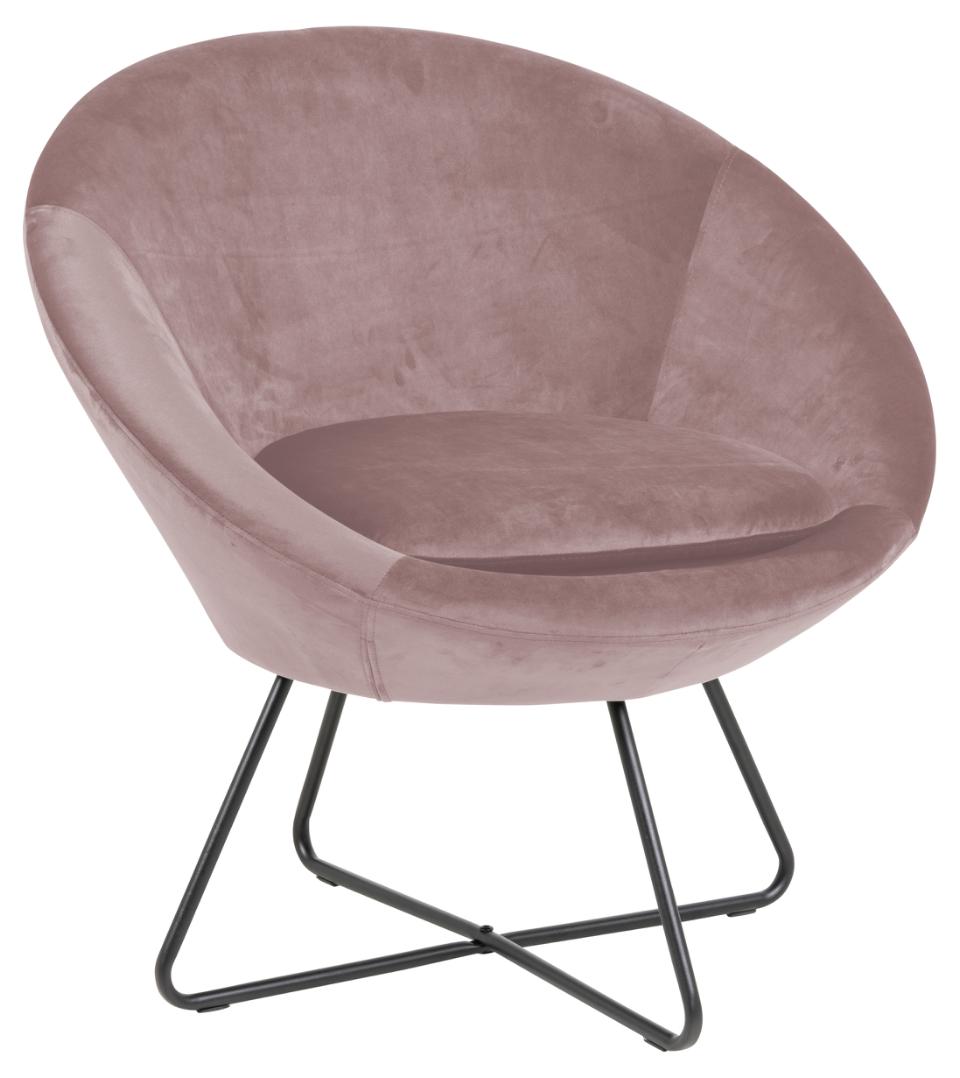 Krēsls Cen 82x71x81 cm putekļainā roze - N1 Home
