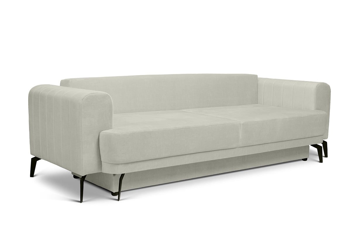 Dīvāns ANDO 250/90/100 cm gaiši pelēks - N1 Home