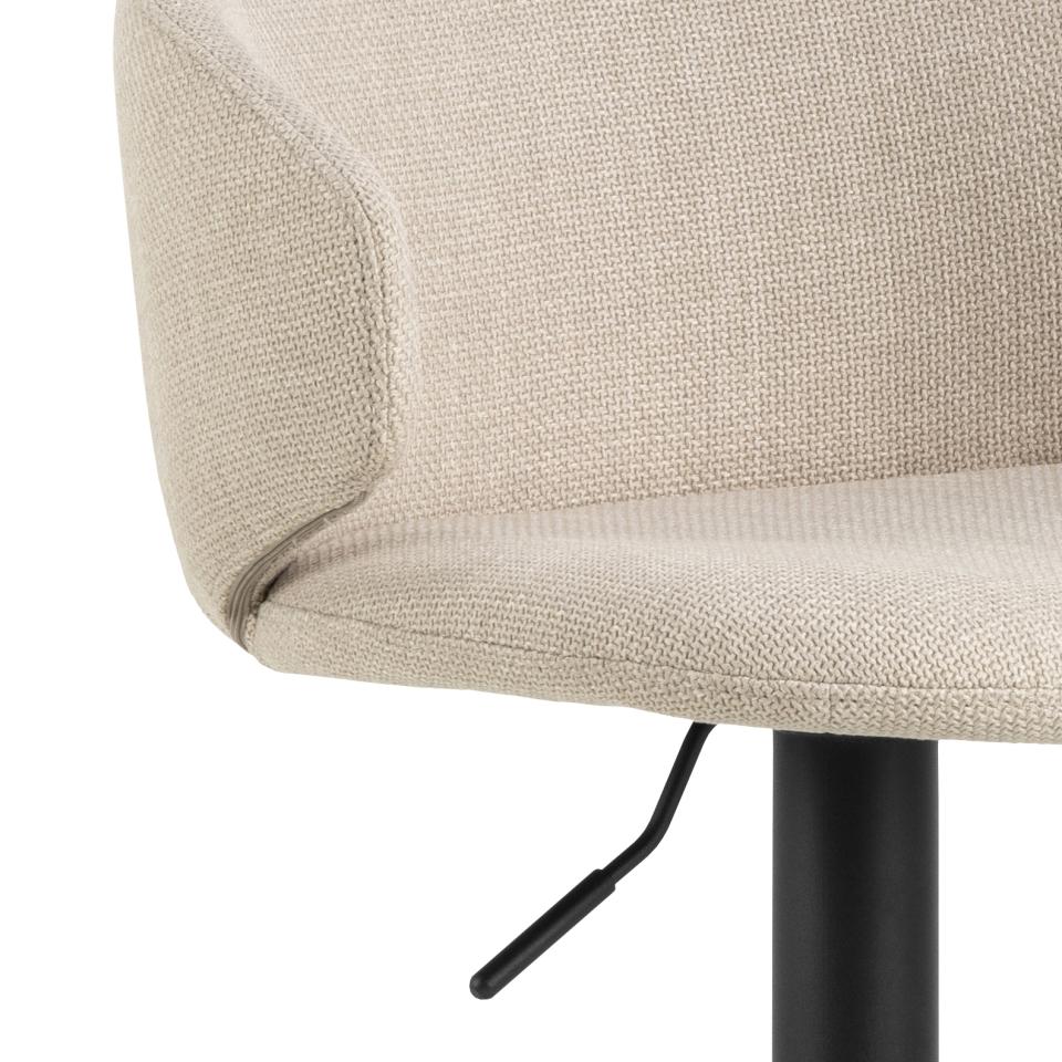 Bāra krēsls Elar 46/38/107 cm bēšs/melns - N1 Home