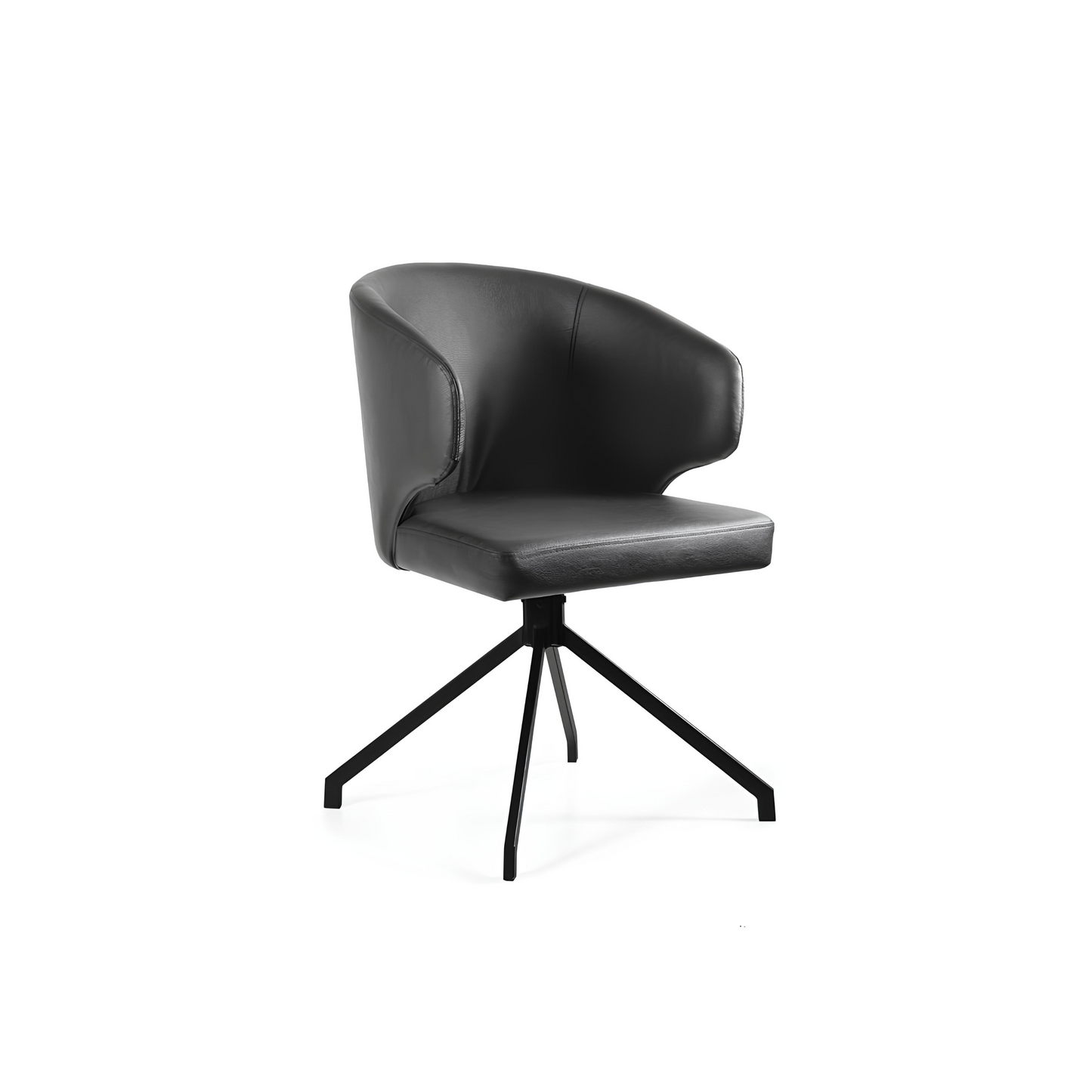 Krēsls Krop eko āda 81/53/50 cm pelēks - N1 Home