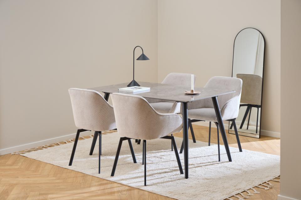 Krēsls Clars 58/55/83 cm bēšs - N1 Home