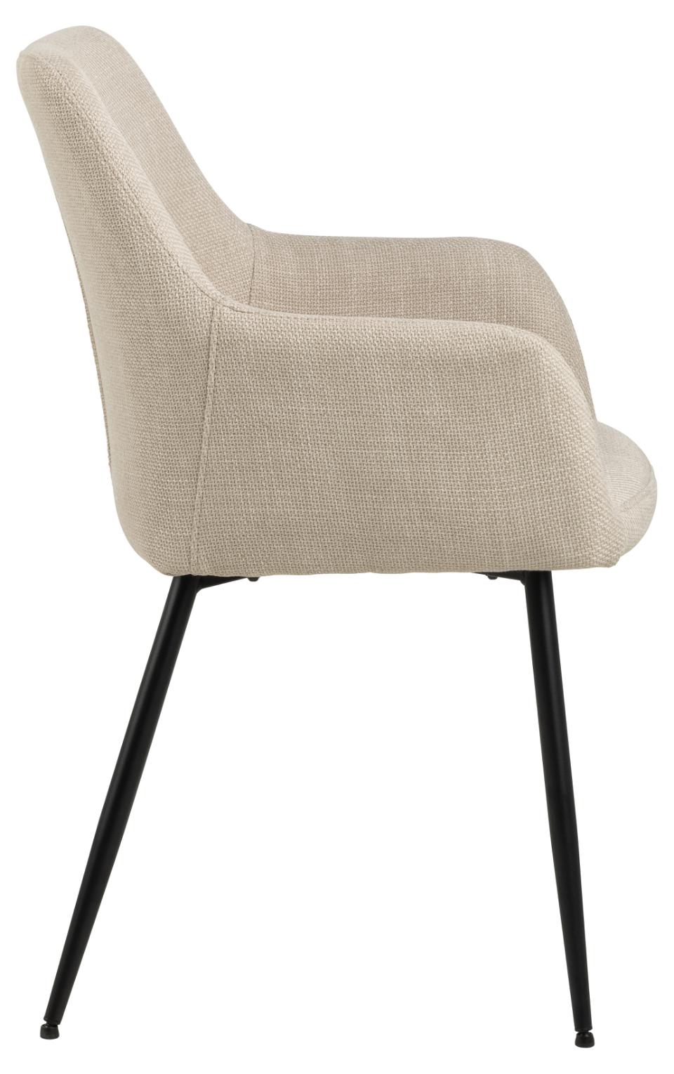 Krēsls Liz 59/59/85 cm bēšs - N1 Home