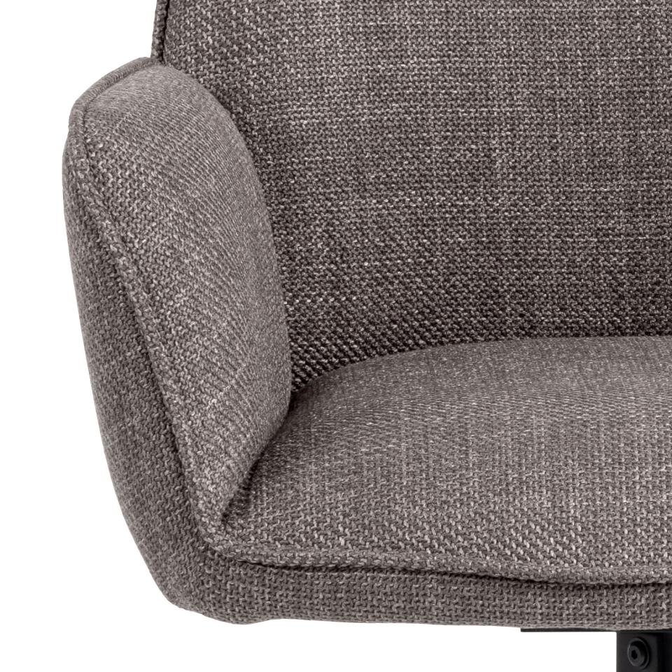 Krēsls Glens 61/63/88 cm gaiši pelēkbrūns - N1 Home