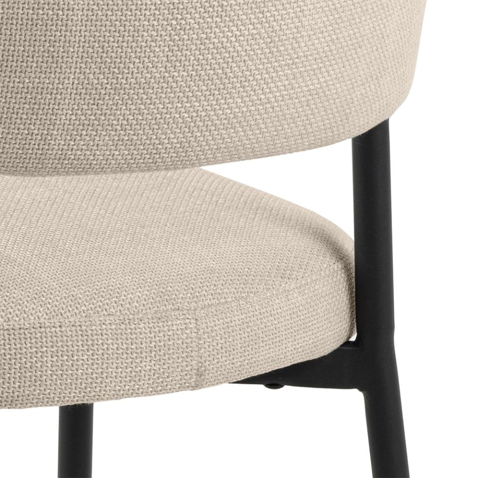 Krēsls Edins 56/55/77 cm bēšs - N1 Home