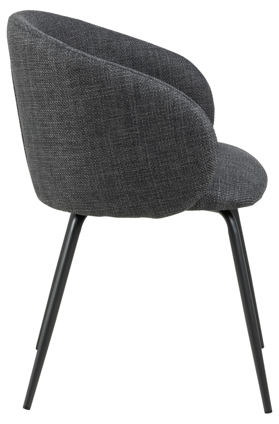 Krēsls Elear 56/54/80 cm tumši pelēks - N1 Home