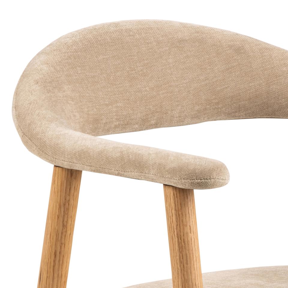 Krēsls Adsi 56/54/75 cm bēšs - N1 Home