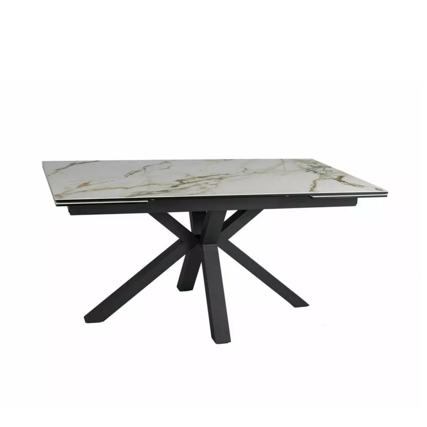 Galds GOLDI 76/90/160(240) cm balts - N1 Home