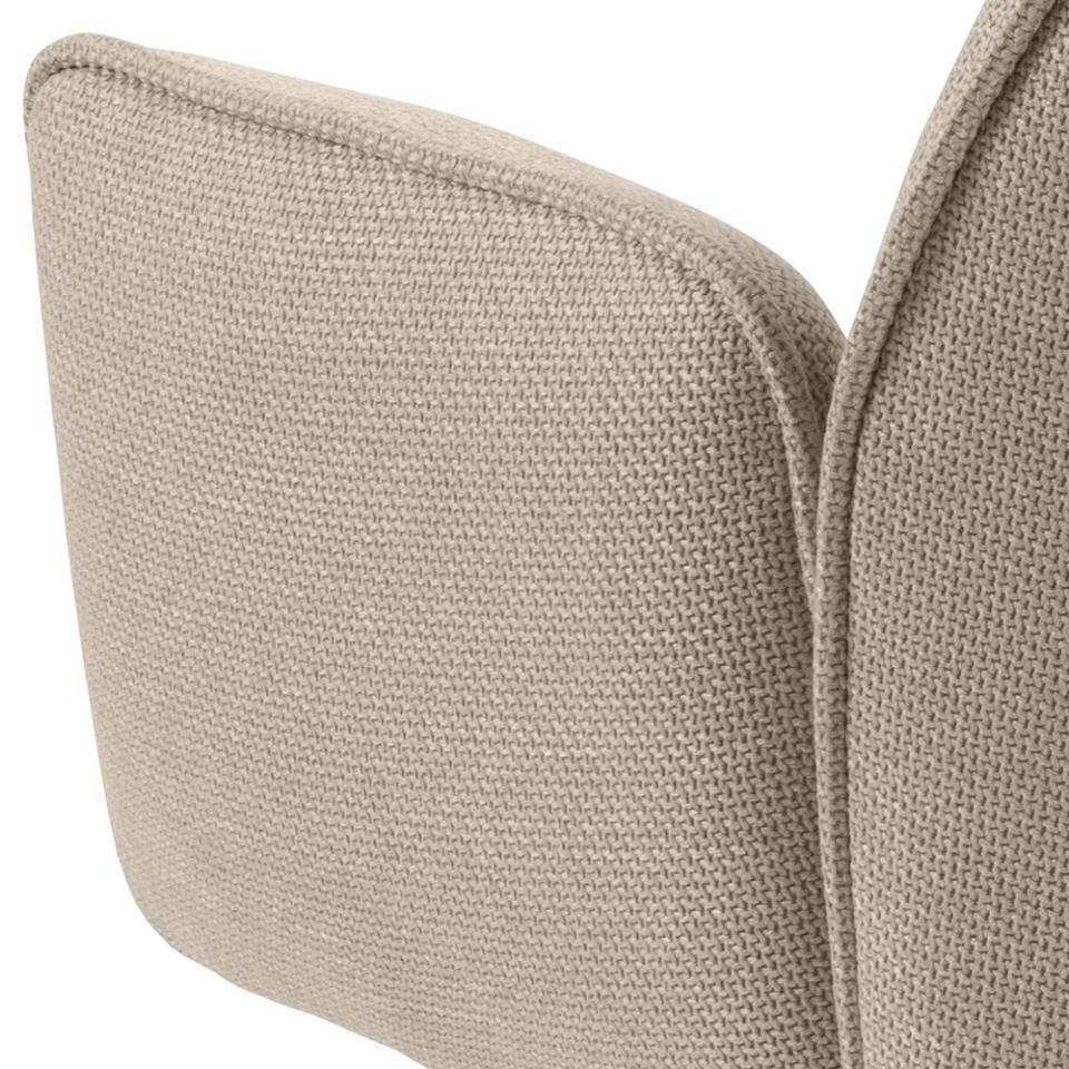 Krēsls Glens 61/63/88 cm bēšs - N1 Home