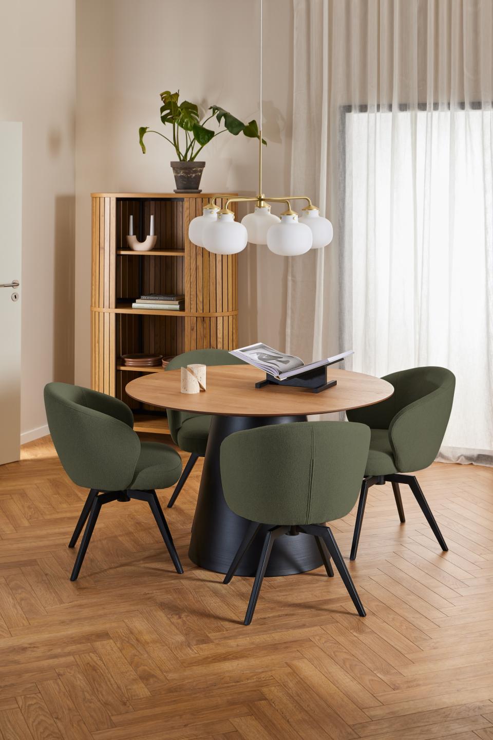 Krēsls Darl 58/60/80 cm zaļš - N1 Home