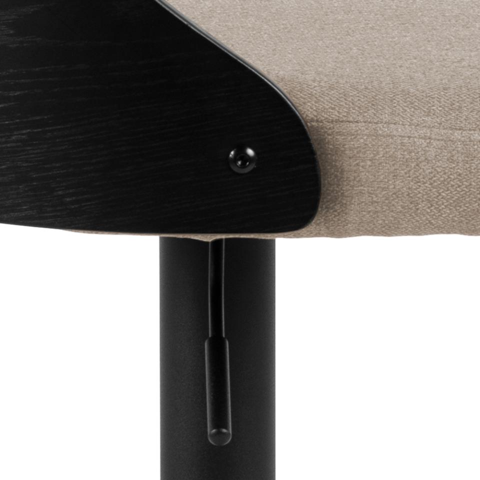 Bāra krēsls Luc 47/50,5/113 cm tumši pelēks - N1 Home