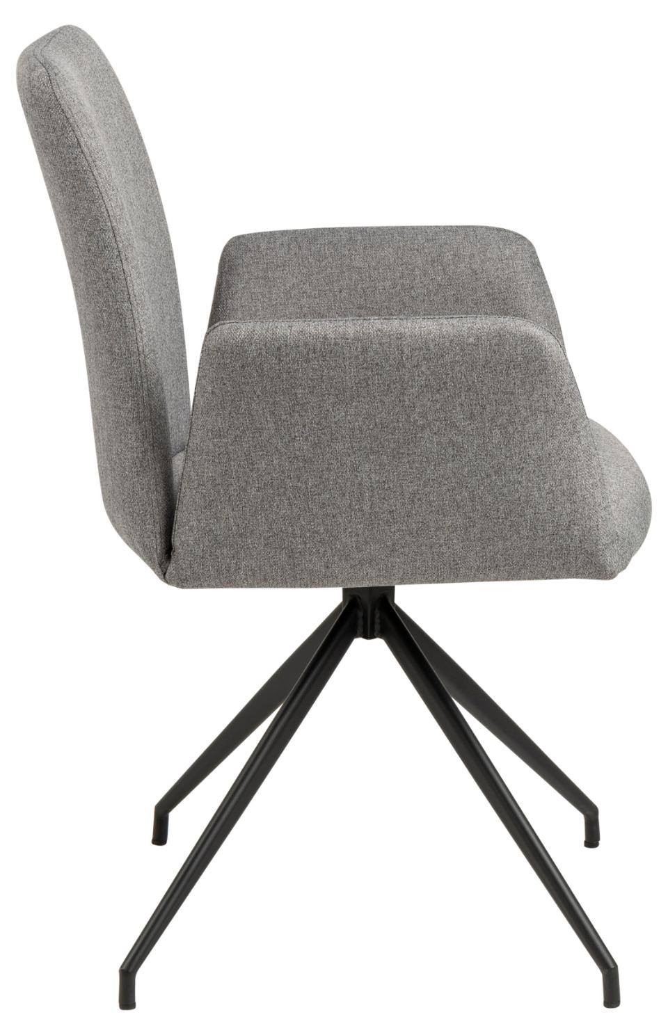 Krēsls Nay 59/59/88 cm gaiši pelēks - N1 Home