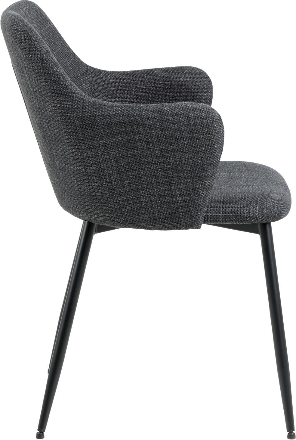 Krēsls Ila 54/60/84 cm tumši pelēks - N1 Home