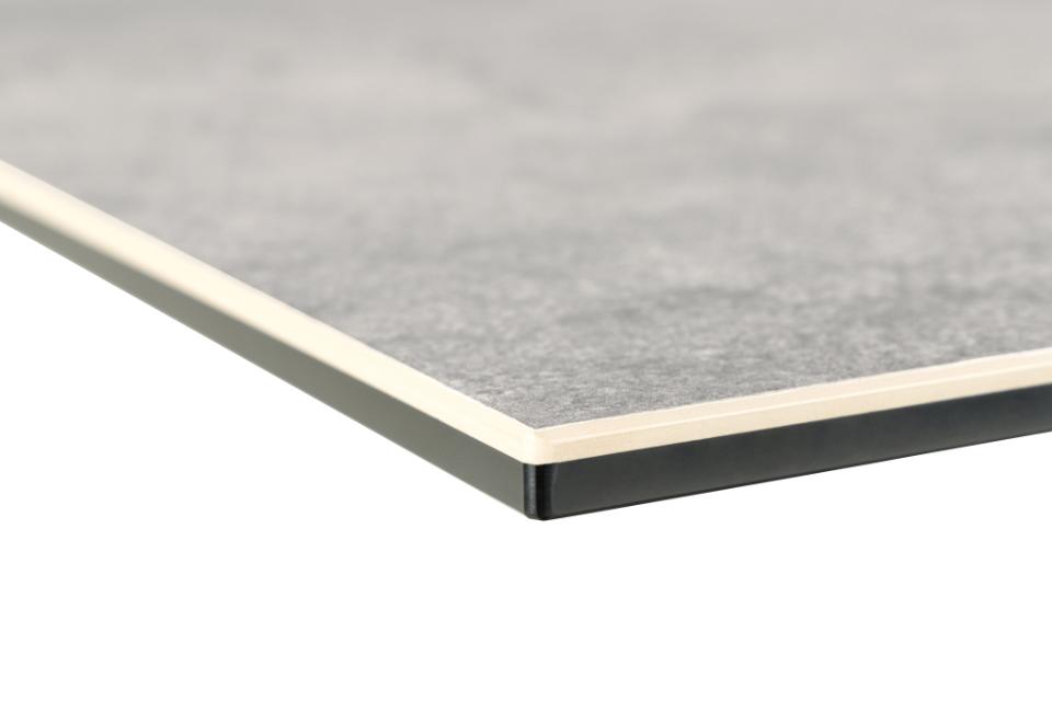 Galds Heva 200x100x75,5 cm pelēka Anista neapstrādāta keramika - N1 Home