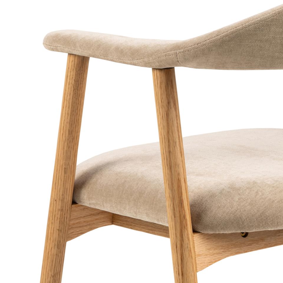 Krēsls Adsi 56/54/75 cm bēšs - N1 Home