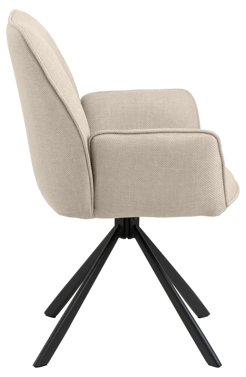 Krēsls Glens 61/63/88 cm bēšs - N1 Home