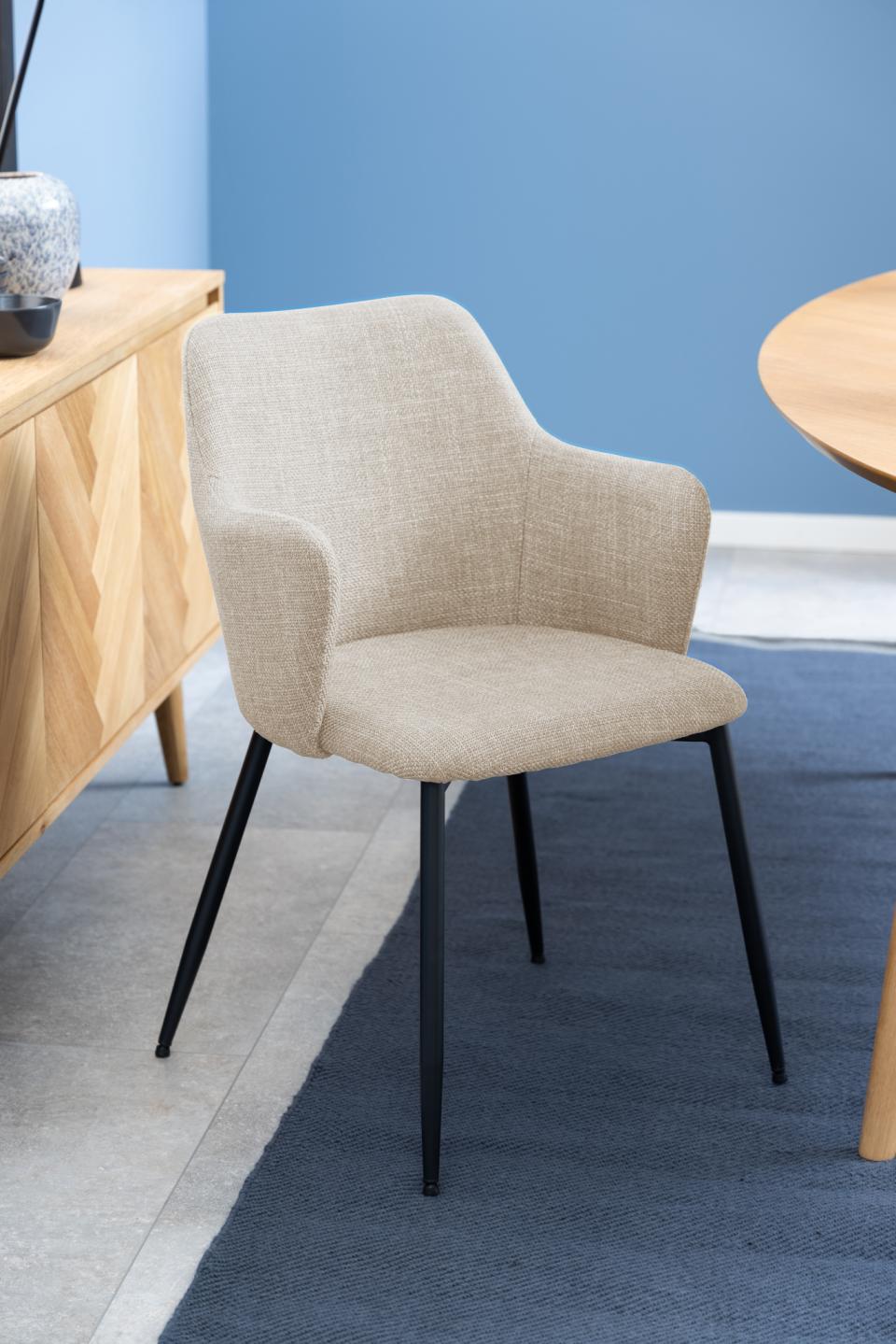 Krēsls Ila 54/60/84 cm bēšs - N1 Home
