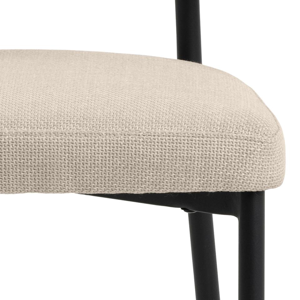 Krēsls Edins 56/55/77 cm bēšs - N1 Home
