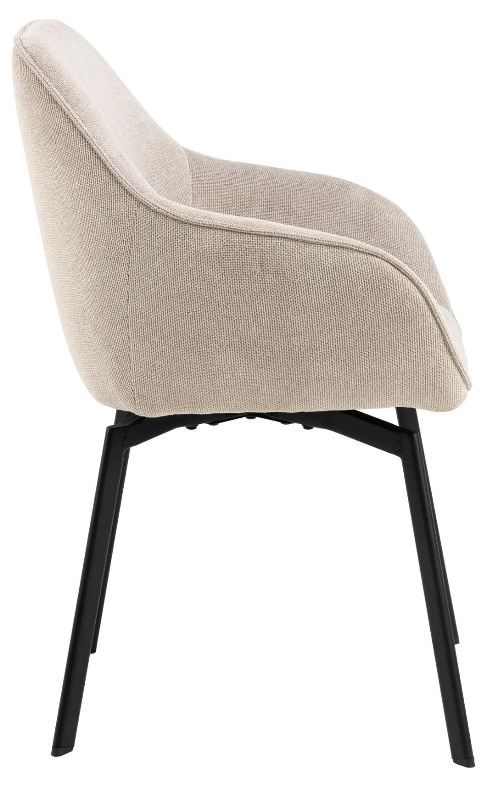 Krēsls Clars 58/55/83 cm bēšs - N1 Home