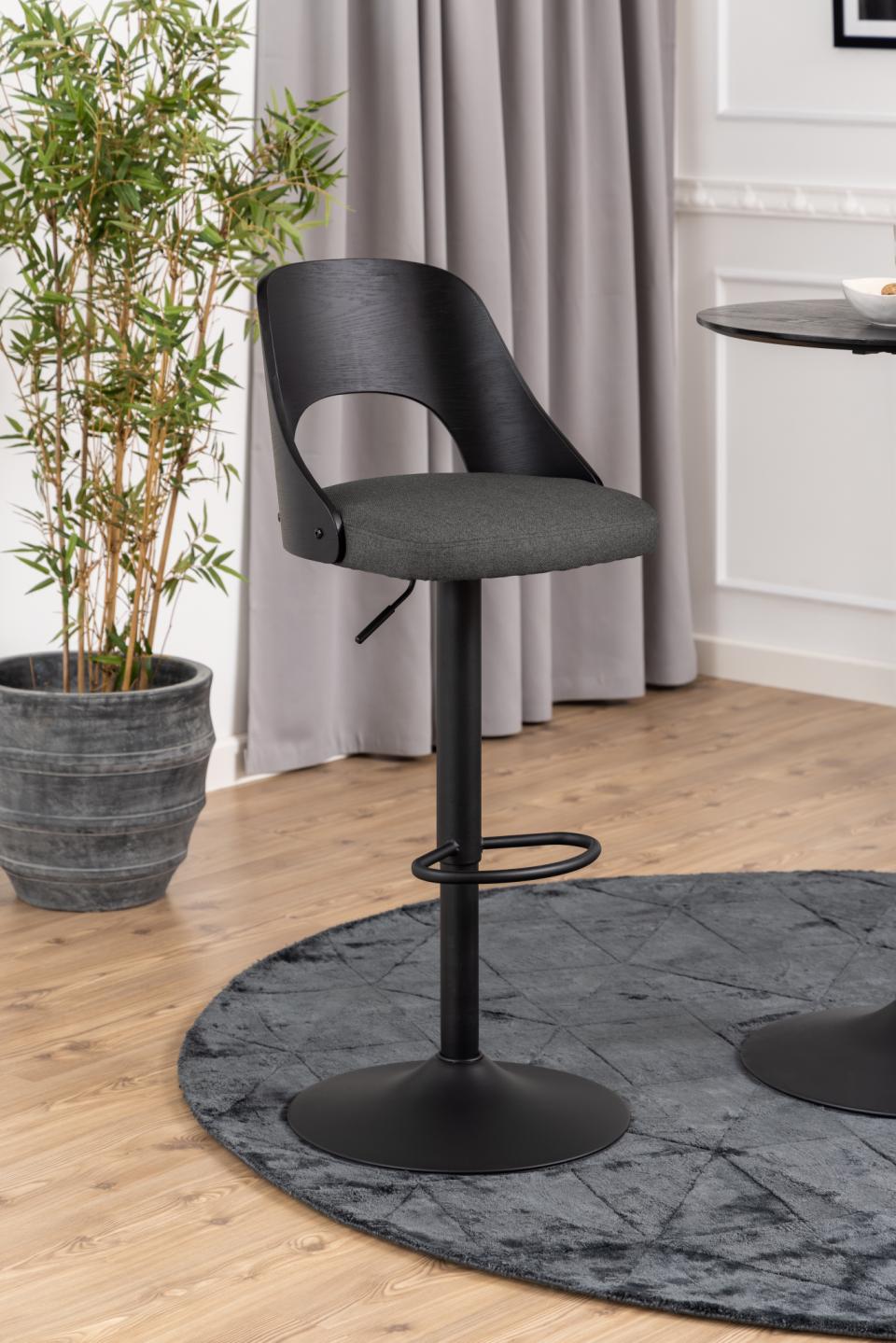 Bāra krēsls Luc 47/50,5/113 cm tumši pelēks - N1 Home
