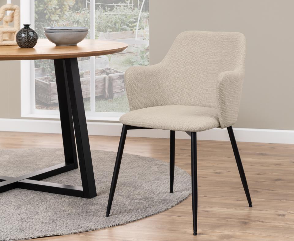 Krēsls Ila 54/60/84 cm bēšs - N1 Home
