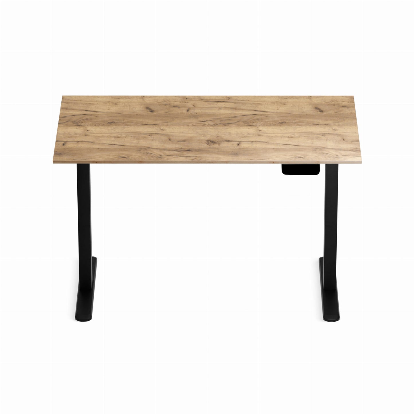 Biroja galds Conti Pro 60/120 cm melns/Kraft zelts - N1 Home