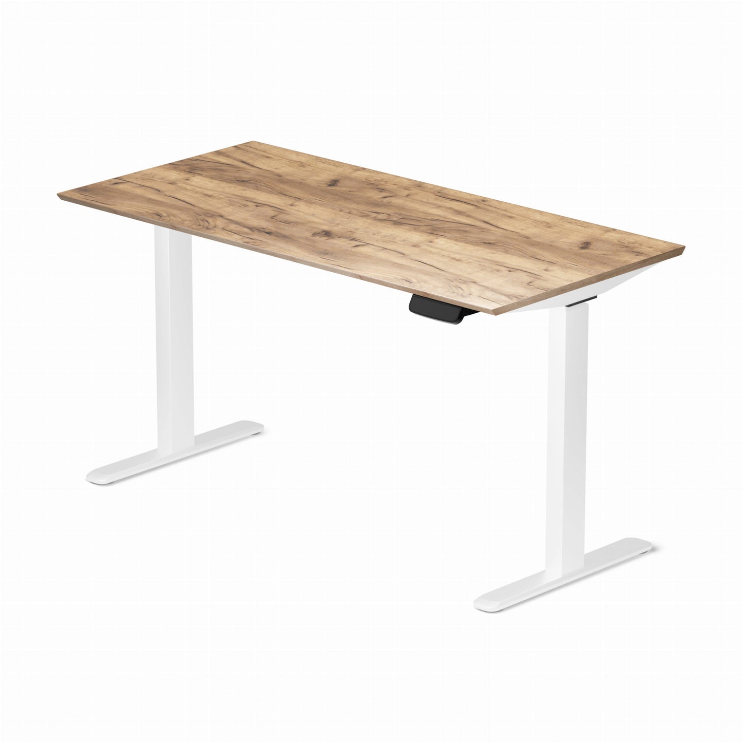 Biroja galds Conti Pro 60/140 cm balts/Kraft zelts - N1 Home