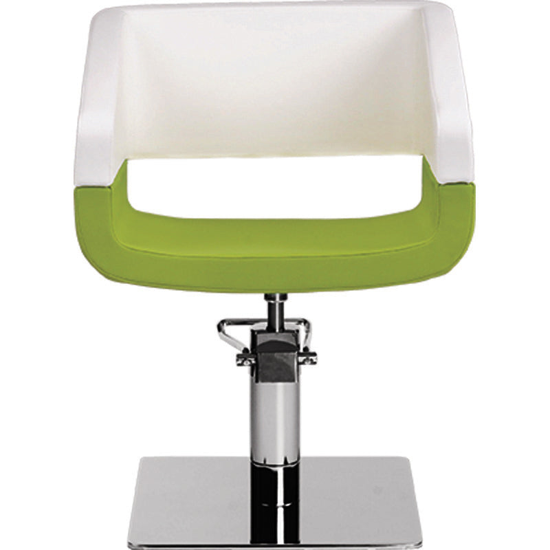 Frizētavas krēsls Hippi 57/53/42 cm balts/zaļš