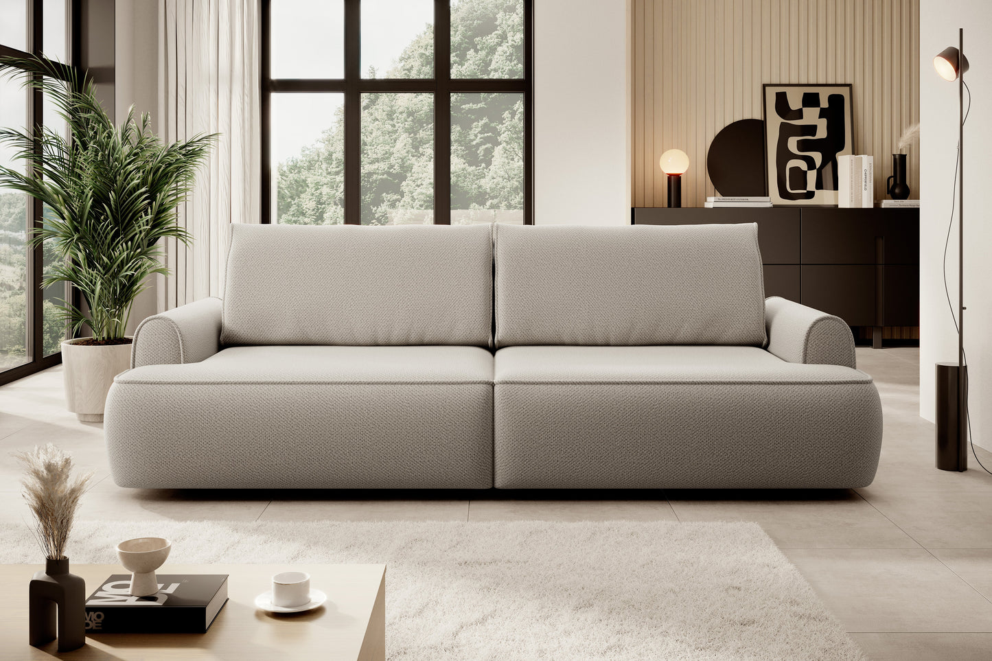 Dīvāns One 250/120/85 cm bēšs - N1 Home
