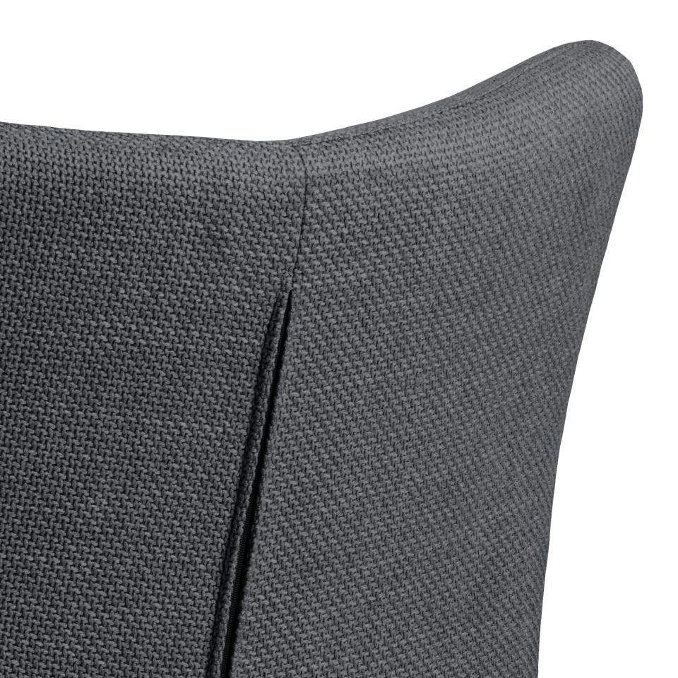 Krēsls Laus 57/61/86 cm tumši pelēks - N1 Home