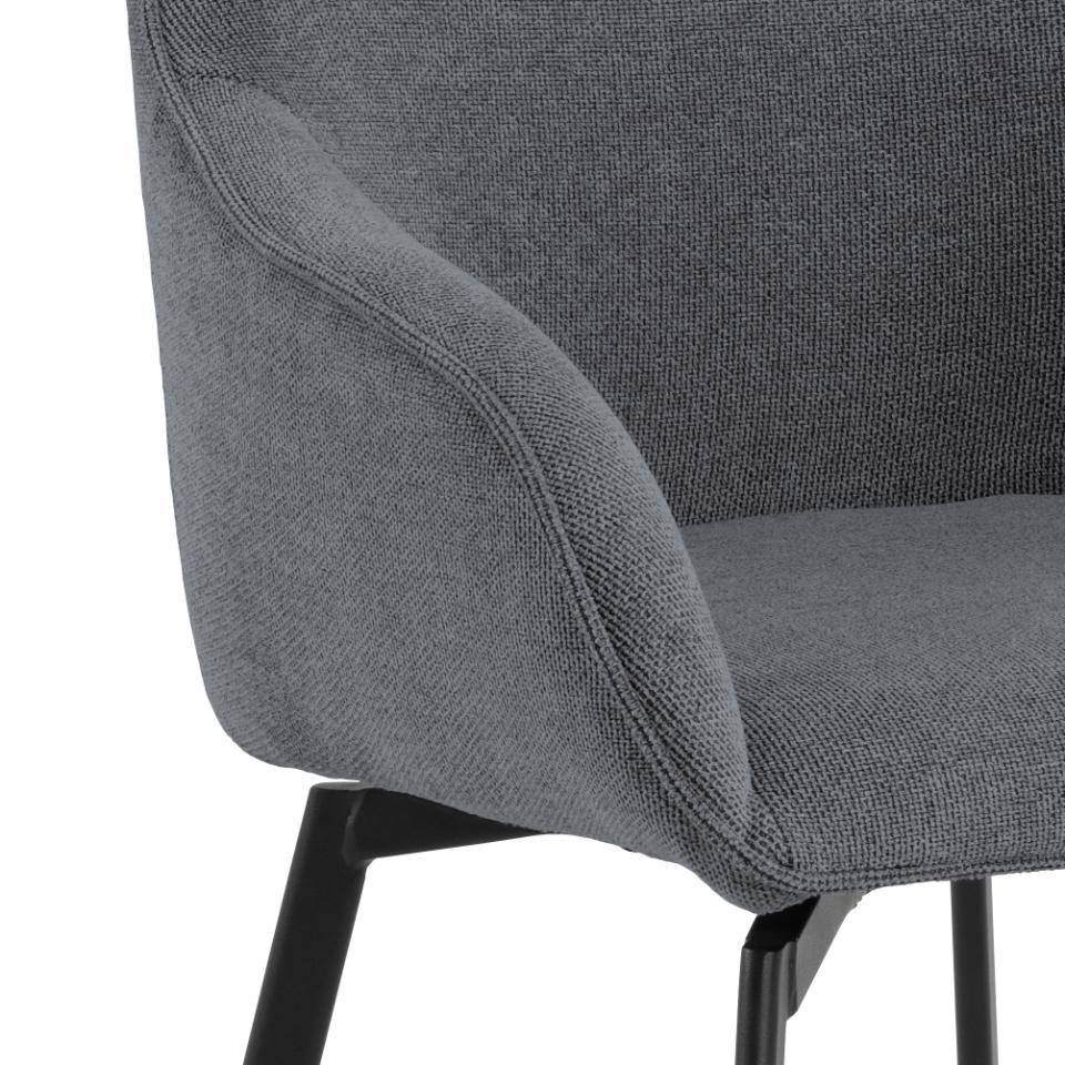 Krēsls Clars 58/55/83 cm antracīts - N1 Home