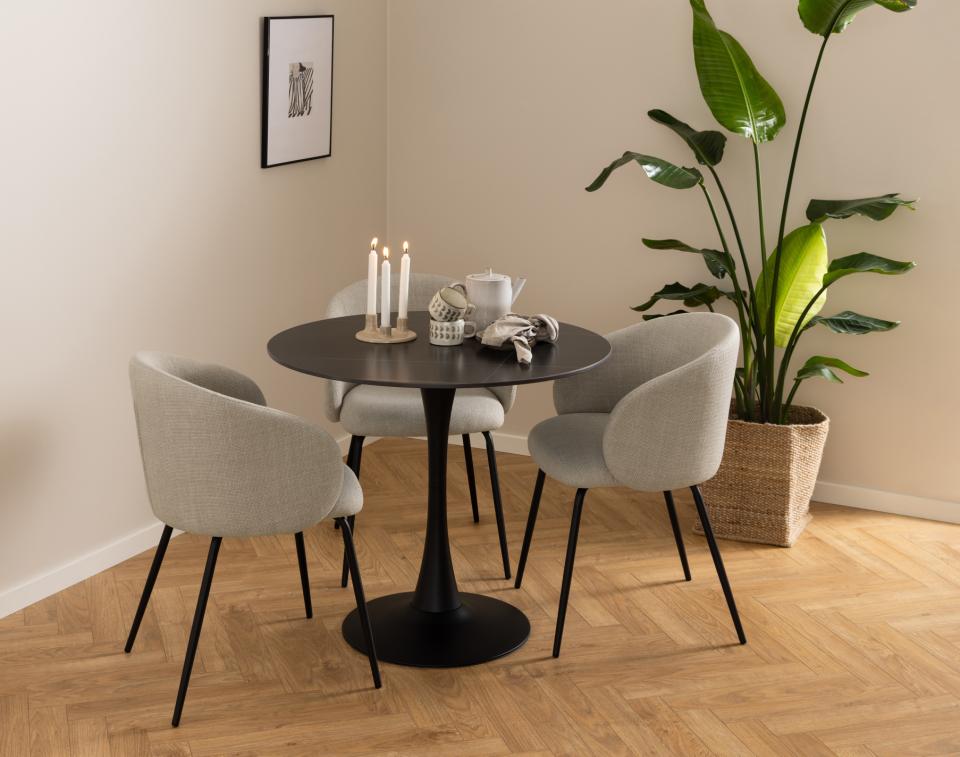 Krēsls Elear 56/54/80 cm bēšs - N1 Home
