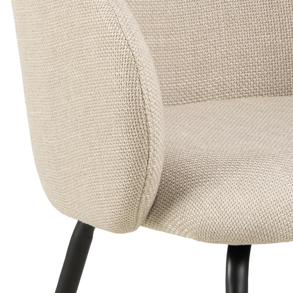 Krēsls Elear 56/54/80 cm bēšs - N1 Home