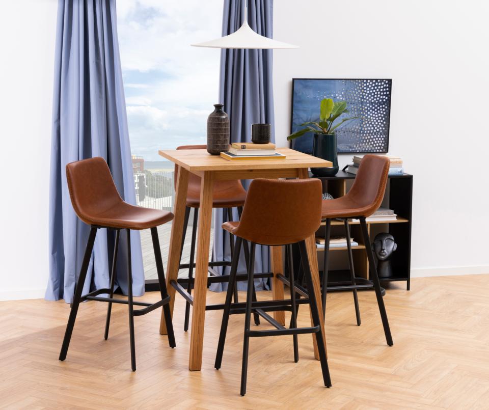 Bāra krēsls Ore 46,5/50/103 cm retro brendijs - N1 Home