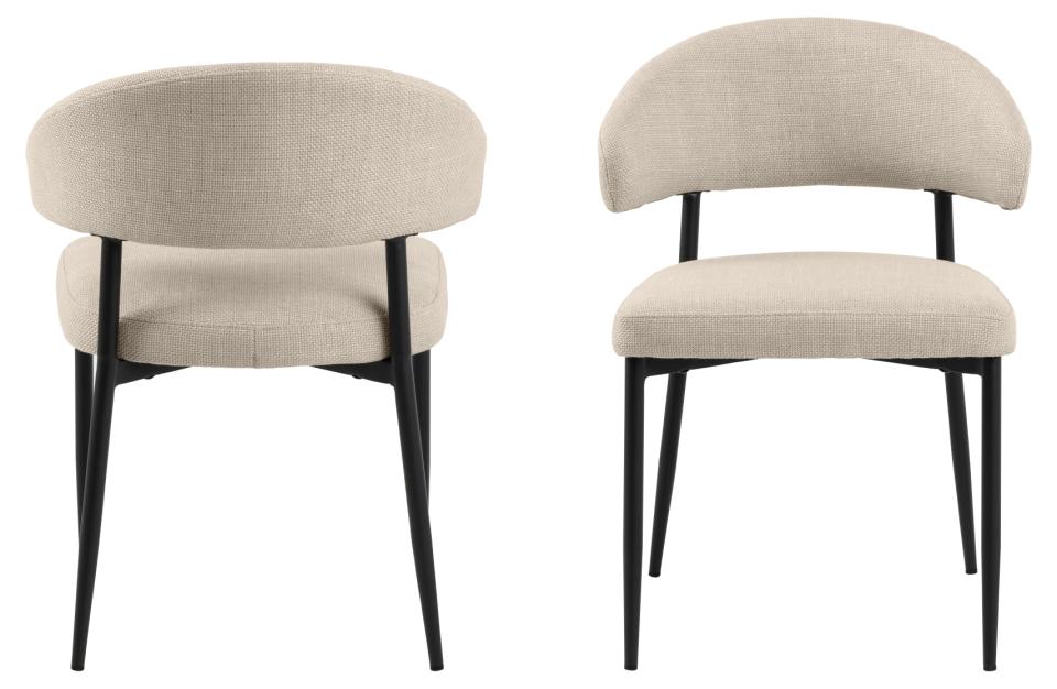 Krēsls Edins 56/55/77 cm bēšs - N1 Home