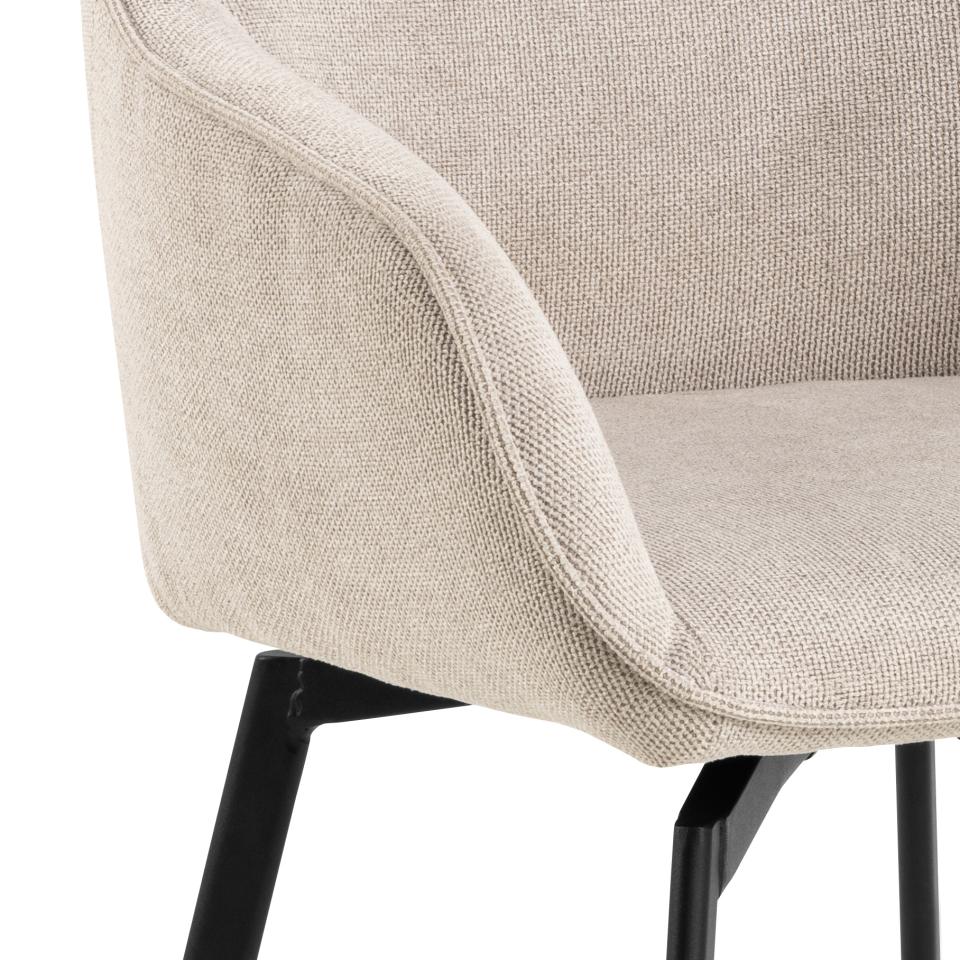 Krēsls Clars 58/55/83 cm bēšs - N1 Home