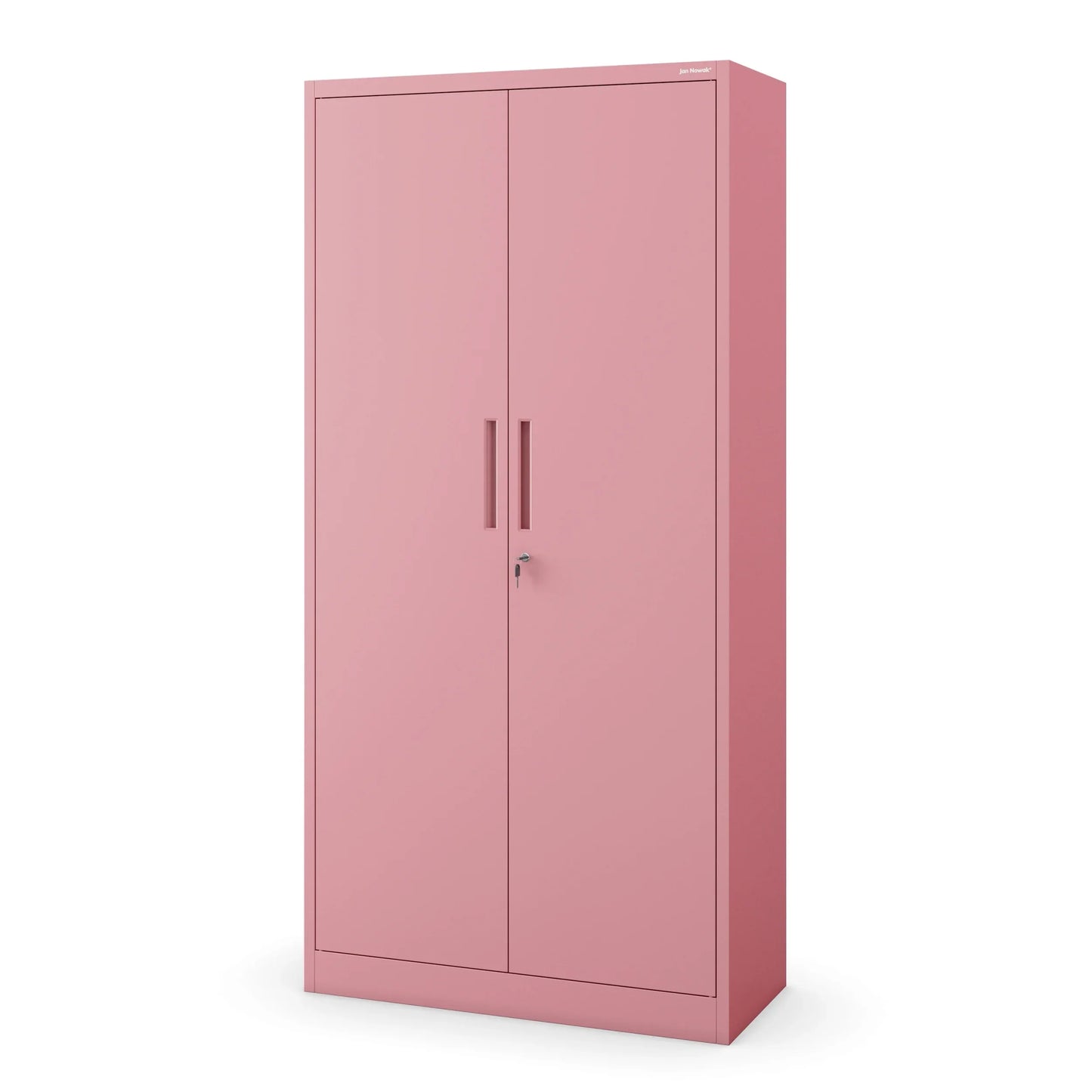 Metāla skapis ar plauktiem DAW 185/90/45 cm rozā - N1 Home