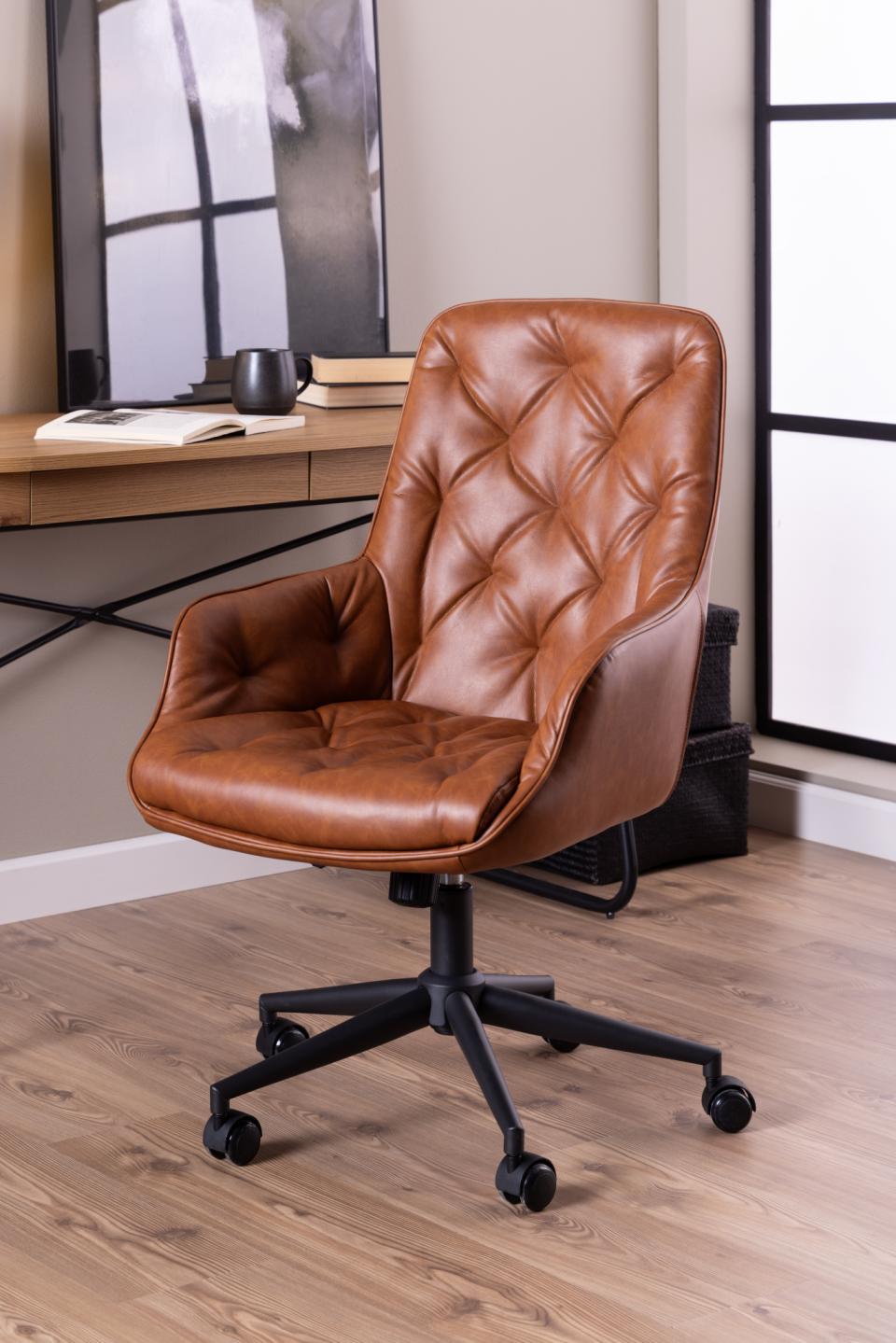Krēsls Erikson 60/67/106 cm retro brendijs - N1 Home