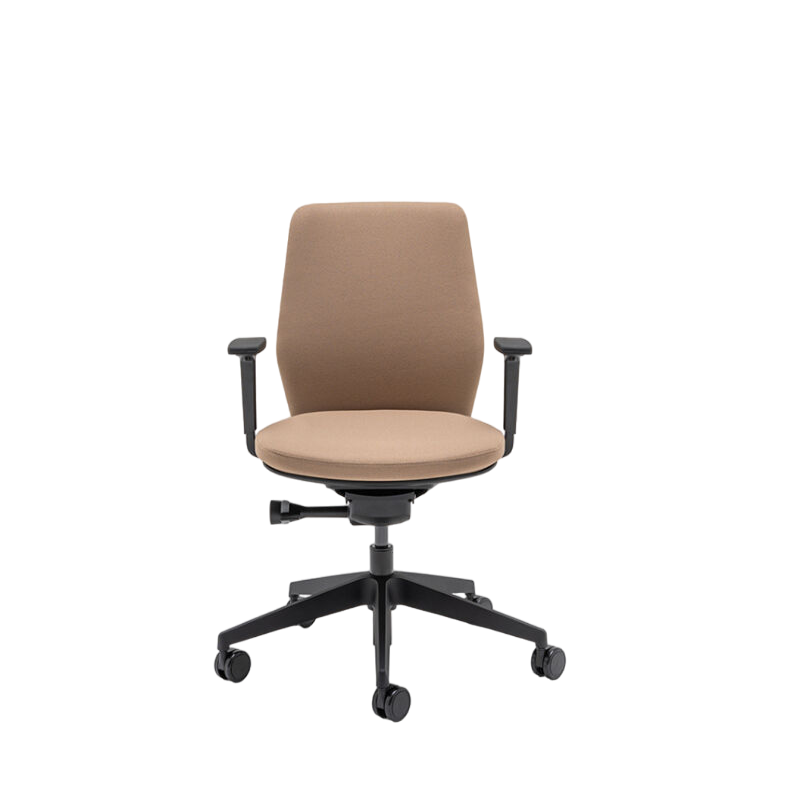 Krēsls Eho 2 61/66/106 cm bēšs/dažādas polsterējuma krāsas - N1 Home