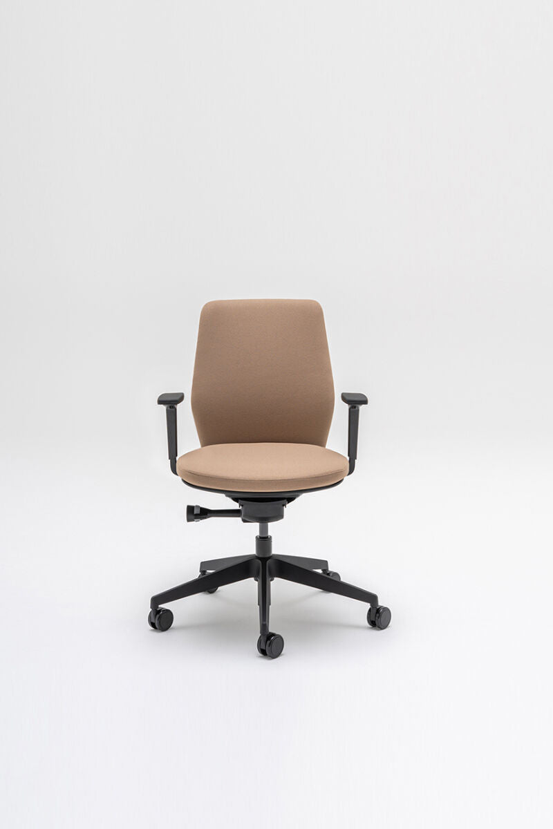 Krēsls Eho 2 61/66/106 cm bēšs/dažādas polsterējuma krāsas - N1 Home