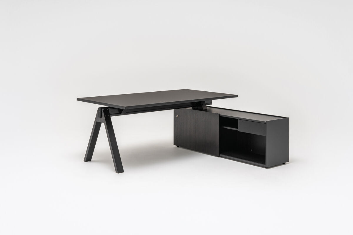 Galds Vega 180/179/74 cm melns/dažādas polsterējuma krāsas - N1 Home