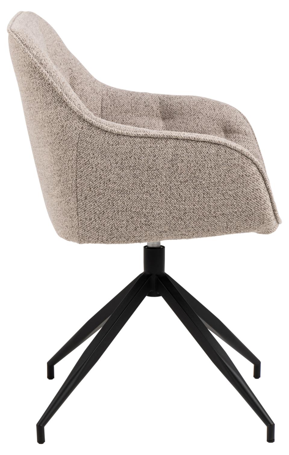 Krēsls Broo 57/54,5/82 cm bēšs - N1 Home