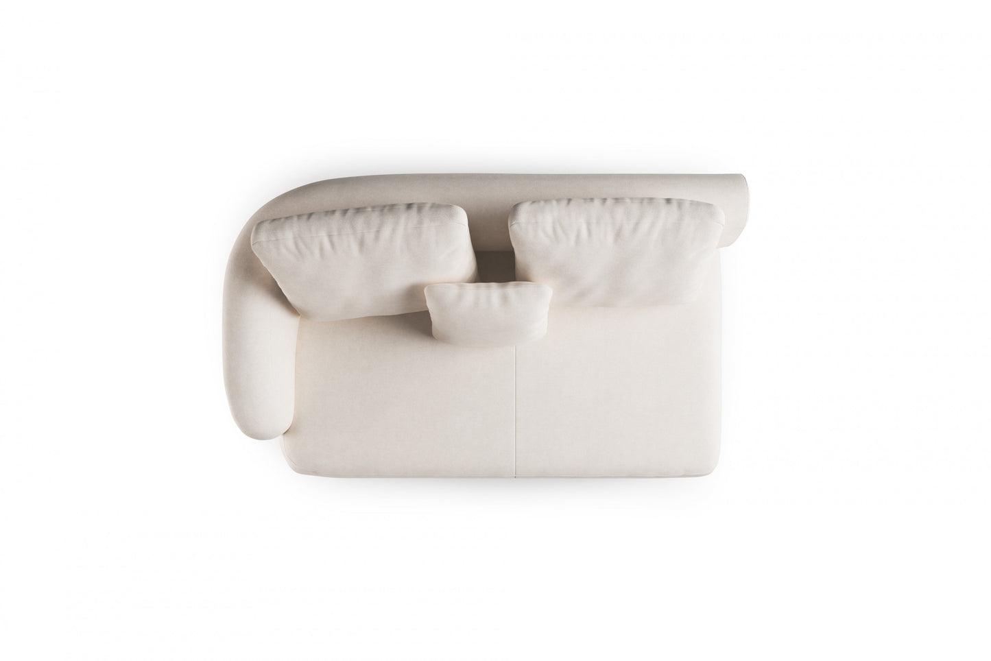 Moduļu dīvāns Fineza kolekcija 167/73-86/104 cm krēms - N1 Home