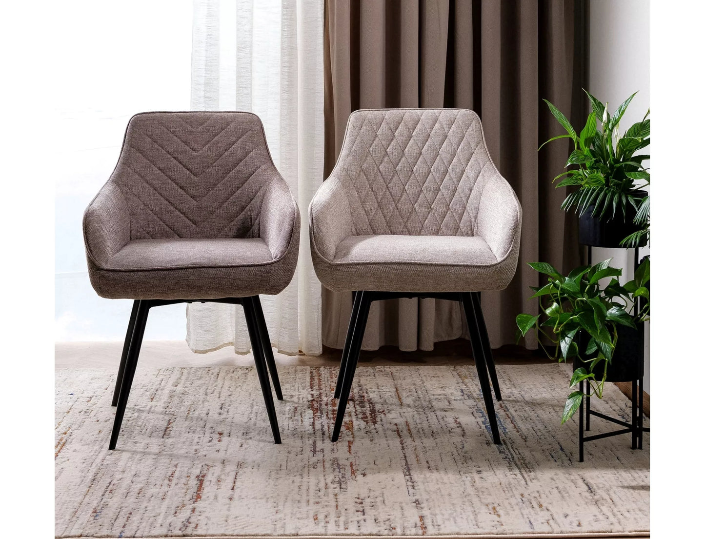 Krēsls Mars 88/55/50 cm pelēks - N1 Home