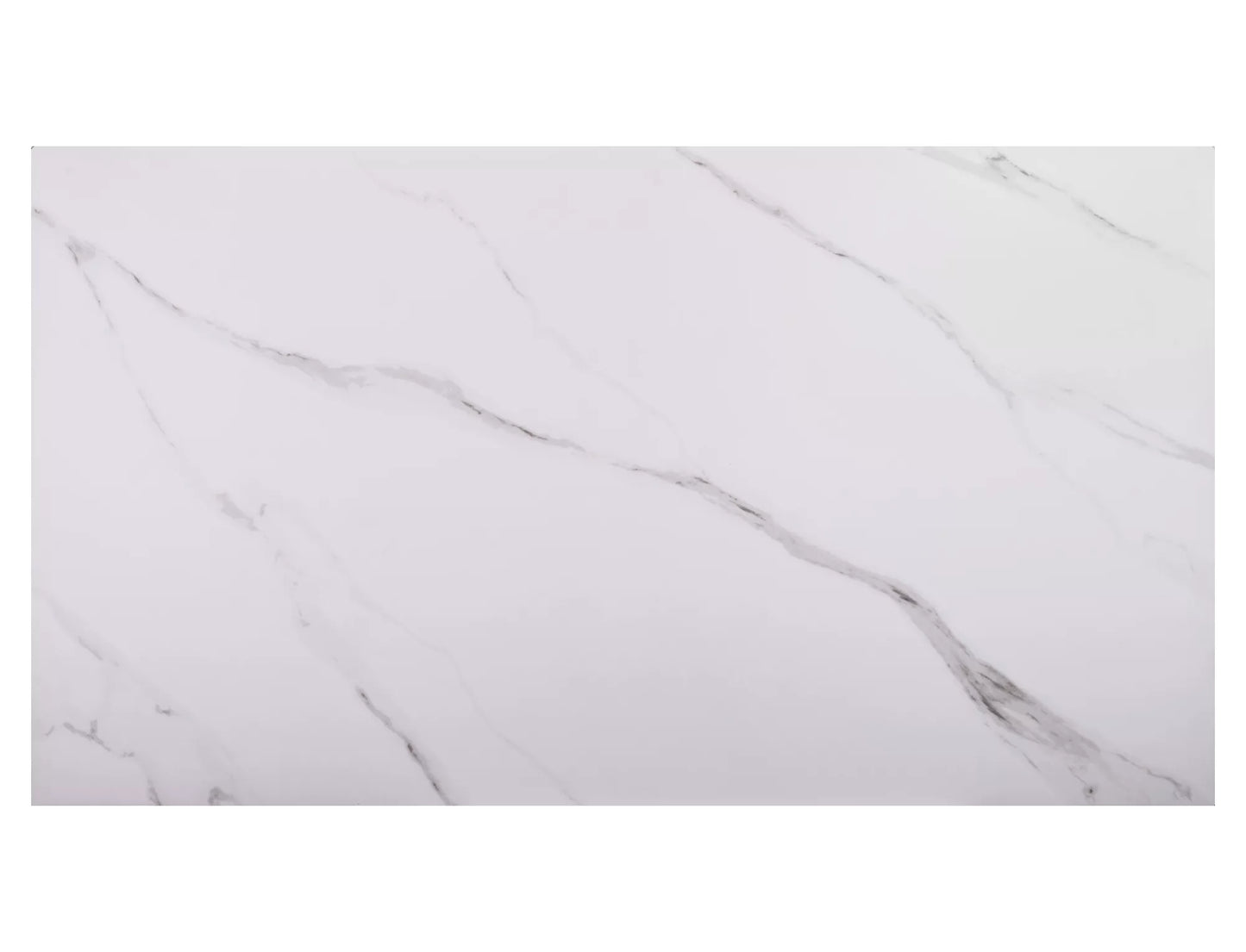 Galds Laco 160-240/75/90 cm balts/melns - N1 Home