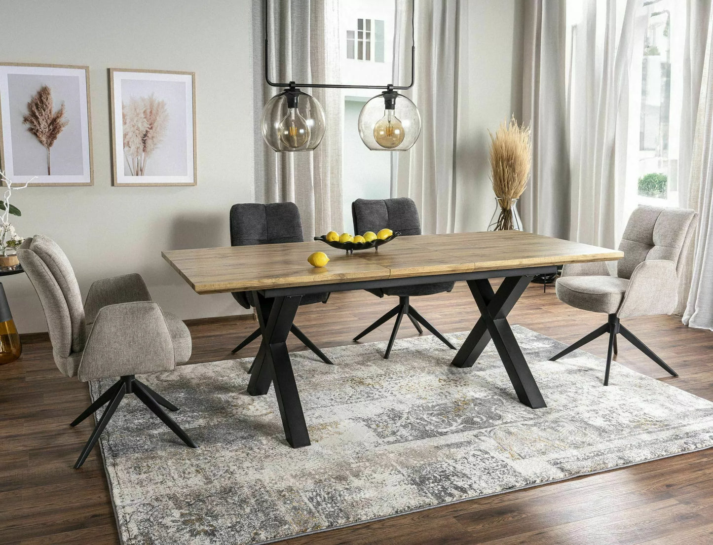 Krēsls Winor 90/66/45 cm tumši pelēks - N1 Home