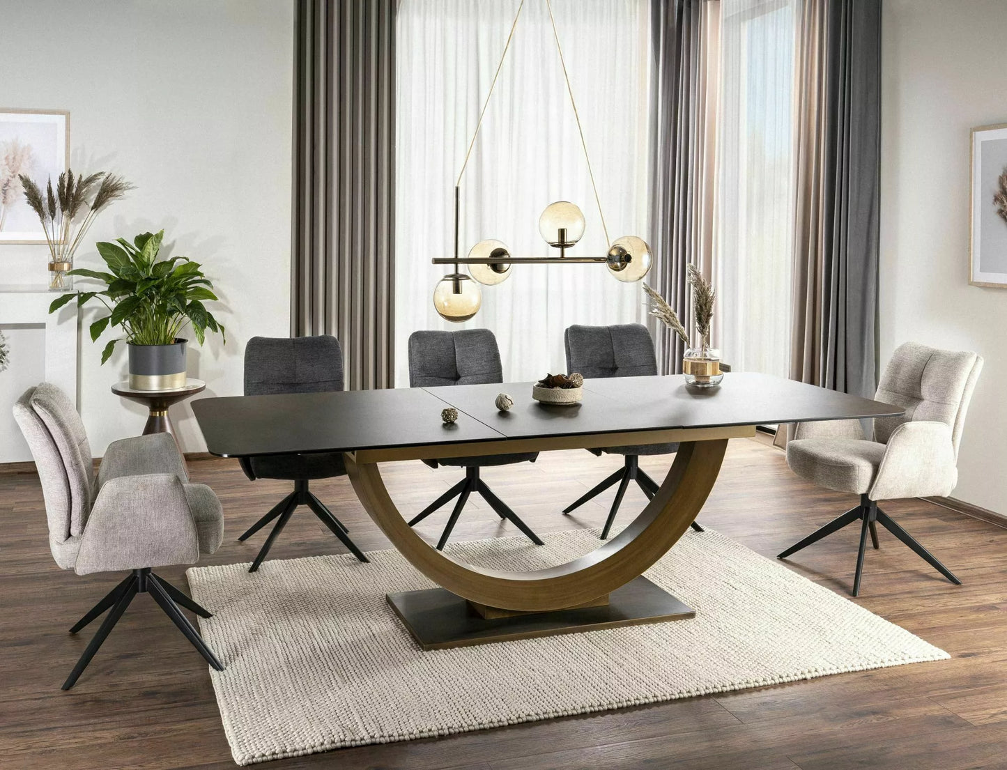 Krēsls Winor 90/66/45 cm tumši pelēks - N1 Home