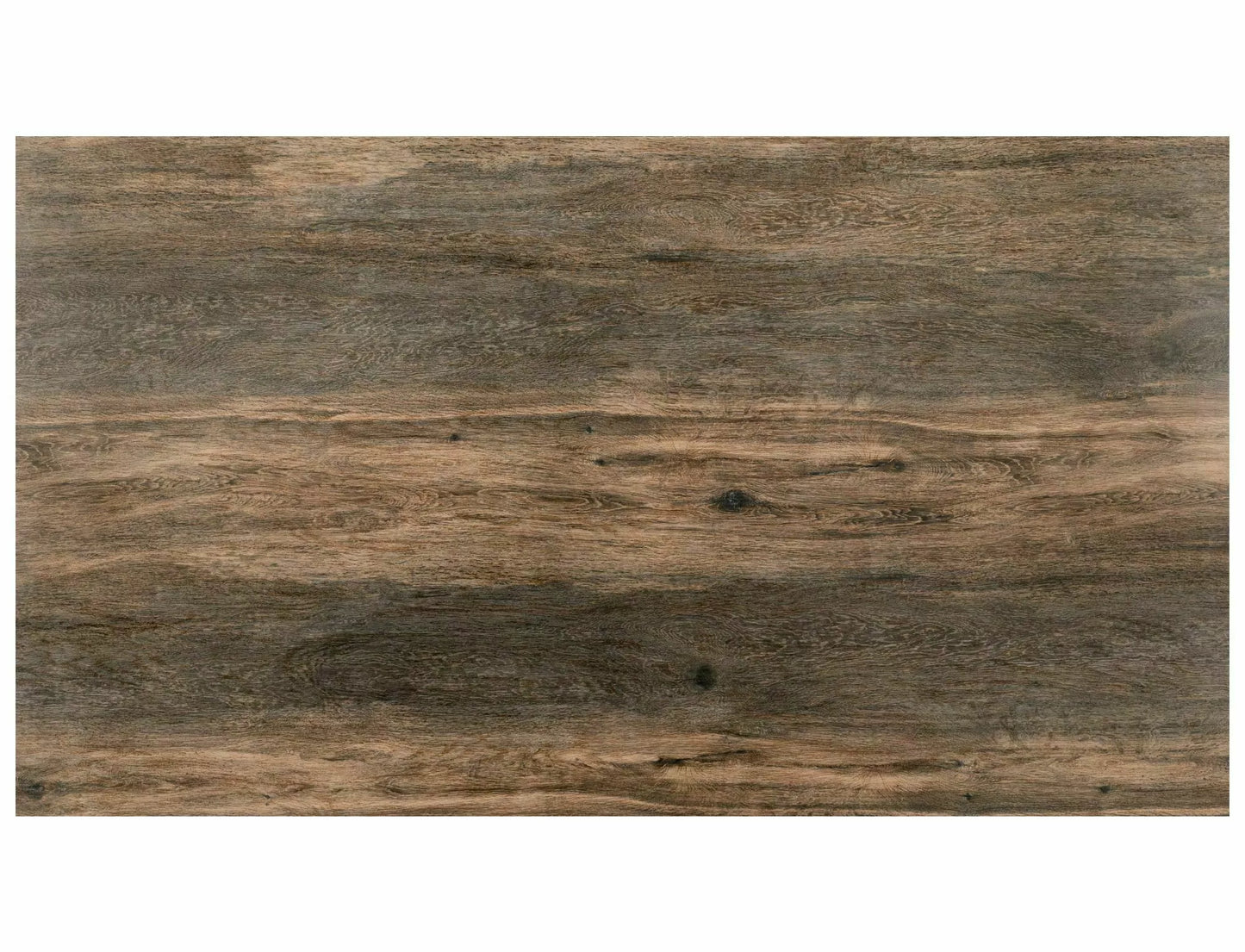 Galds Vikto 77/90/160 - 240 cm brūna / matēta melna - N1 Home