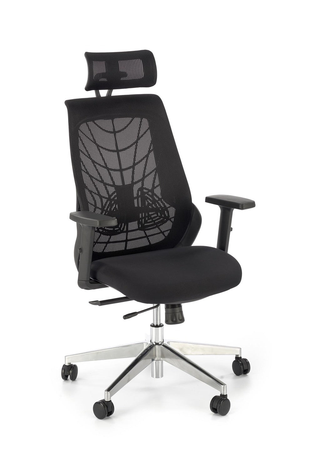 Krēsls Ger 66/67/115-125/38-48 cm melns - N1 Home