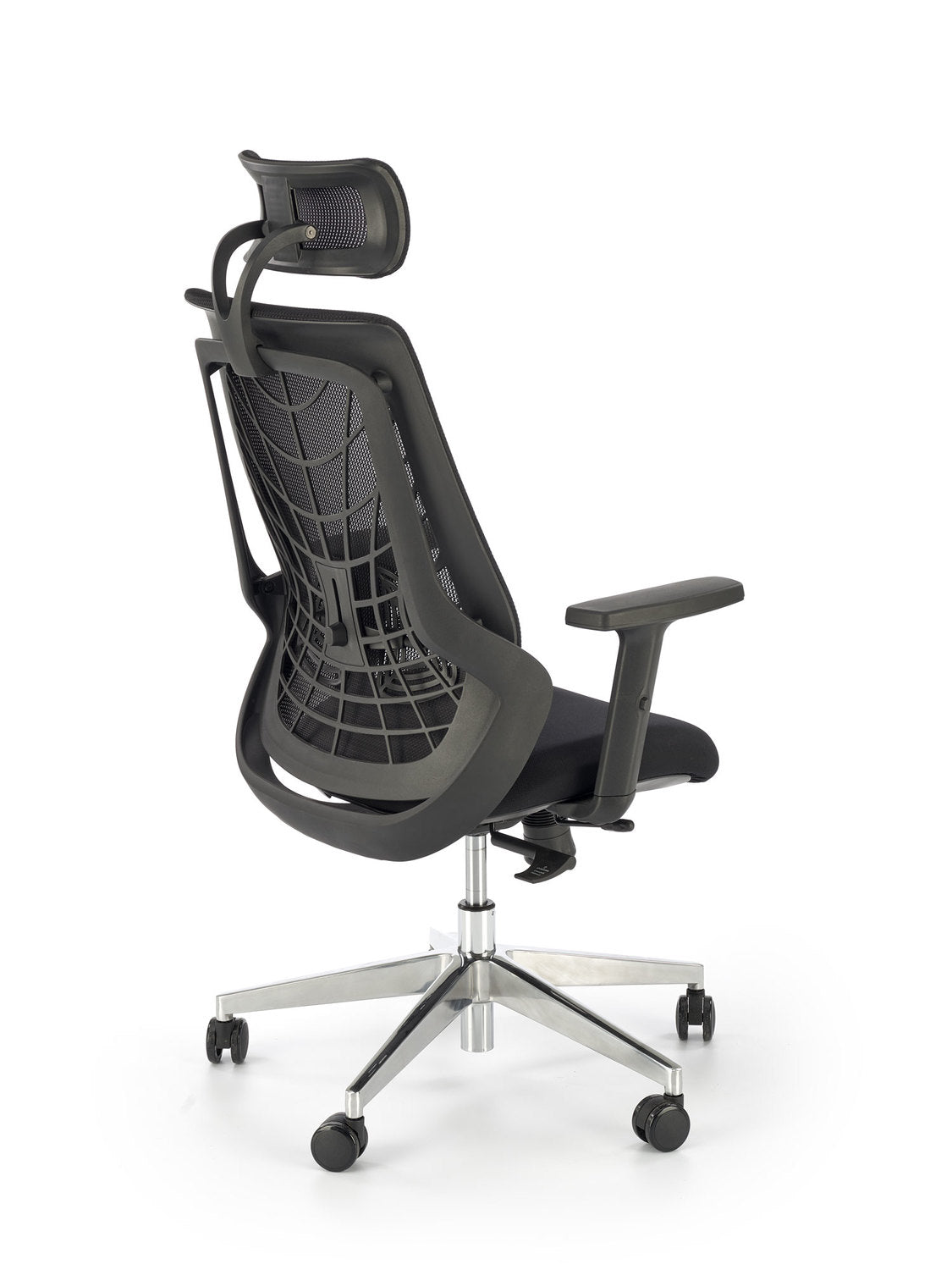 Krēsls Ger 66/67/115-125/38-48 cm melns - N1 Home