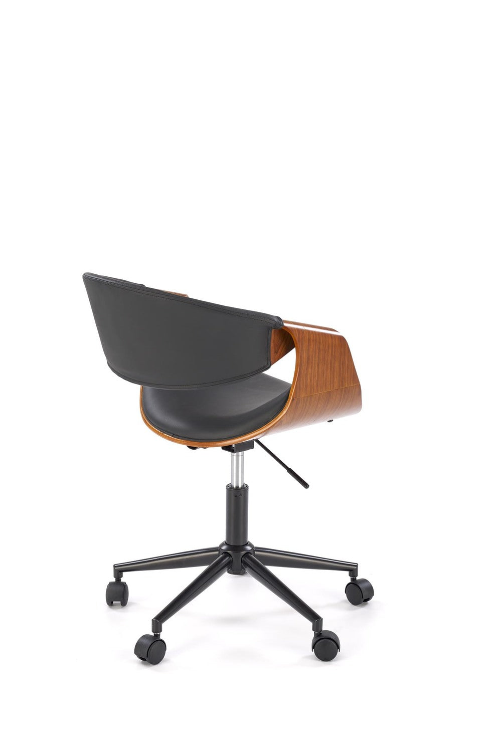 Krēsls Ego 55/55/72-82/43-53 cm riekstkoks /melns - N1 Home